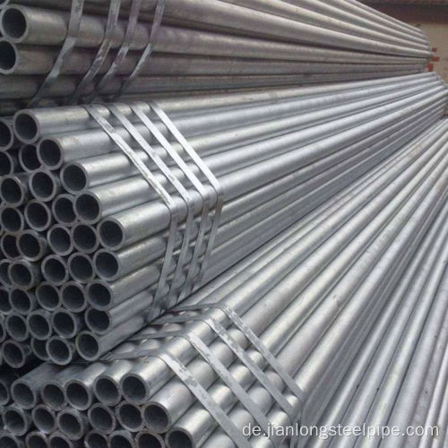 ASTM A53 Anhang 80 verzinktes Rohr